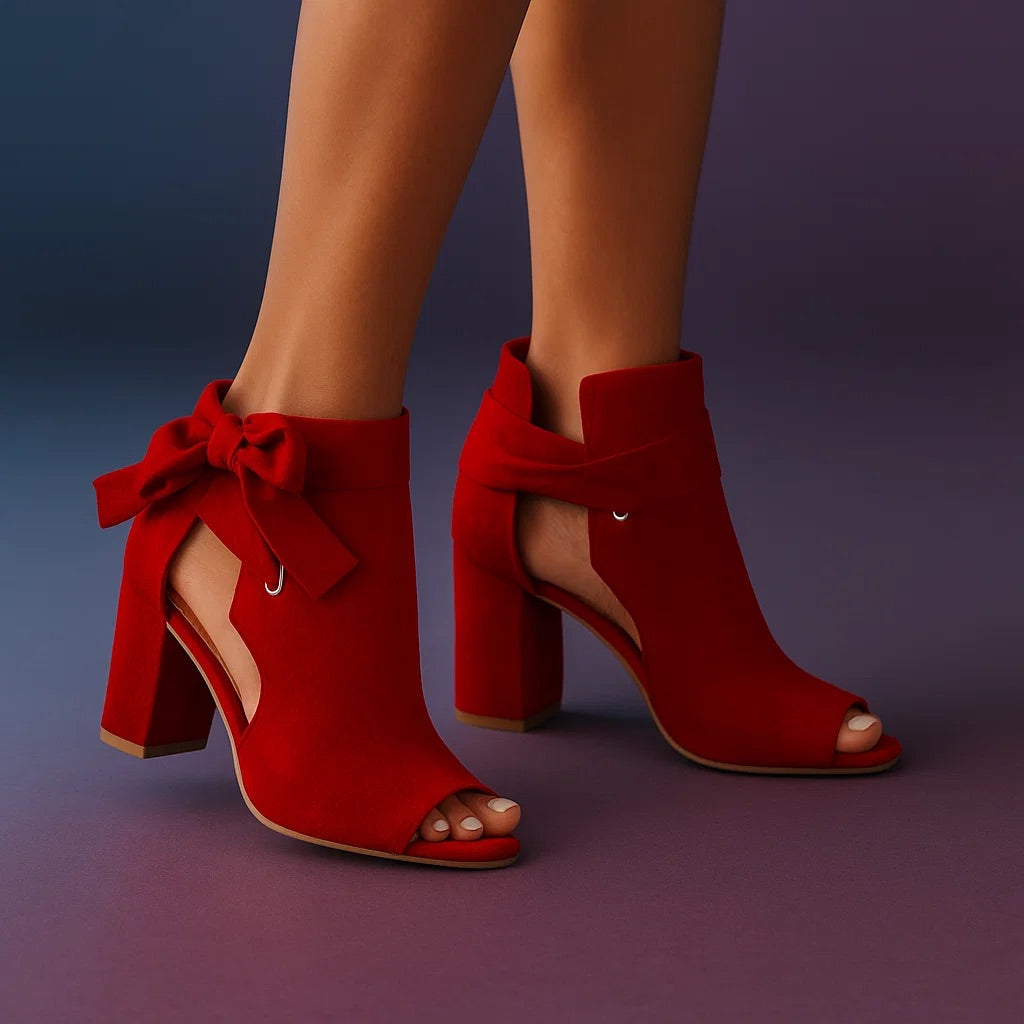 Botas de tacón Lazo