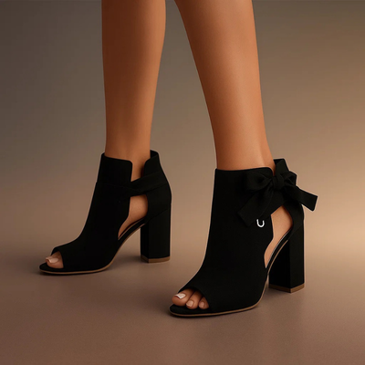 Botas de tacón Lazo