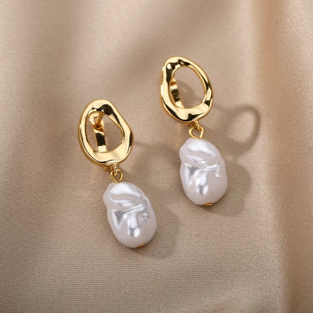 Pendientes Nácar